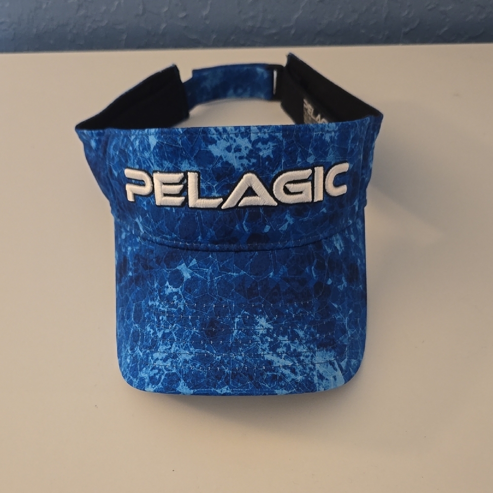 Pelagic Blue Visor Hat
